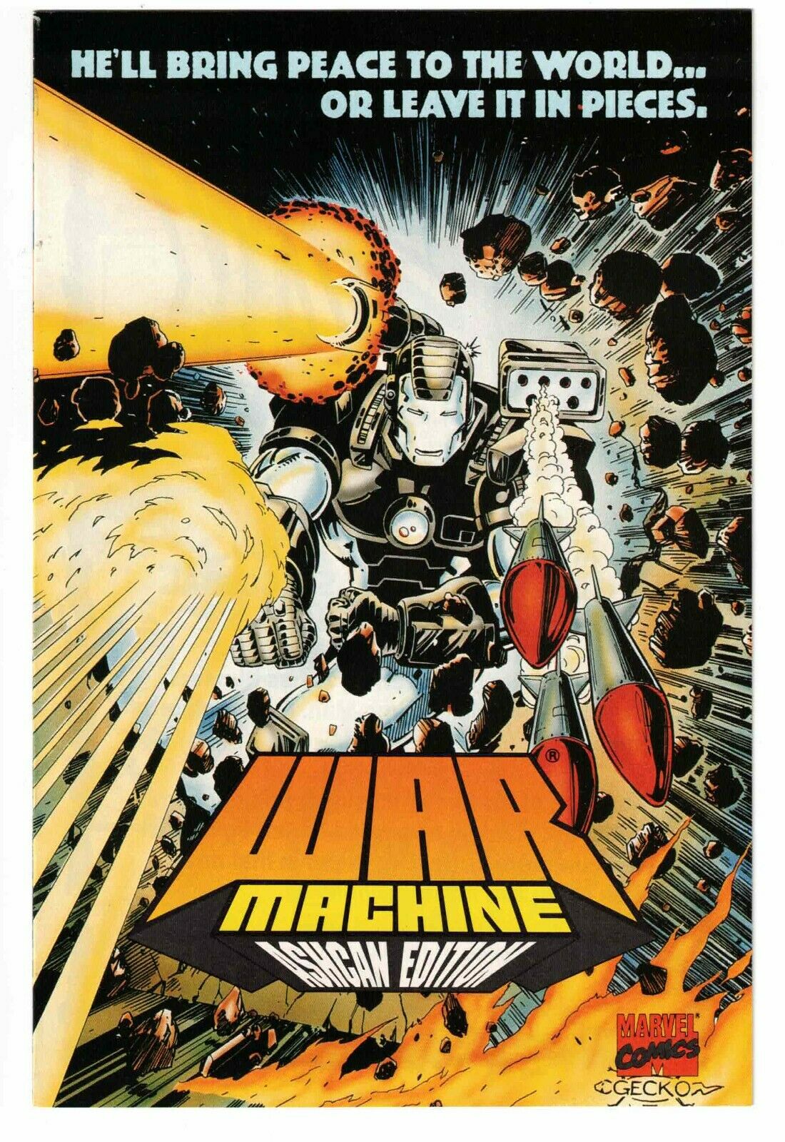 War Machine Ashcan #1 - Black Comic Lords (BCL)